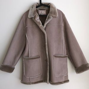 *SALE* Mulberry Street Faux Shearling Coat